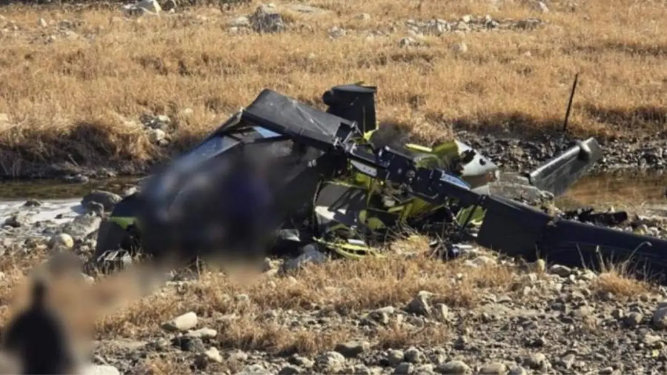 Military helicopter crash in South Korea