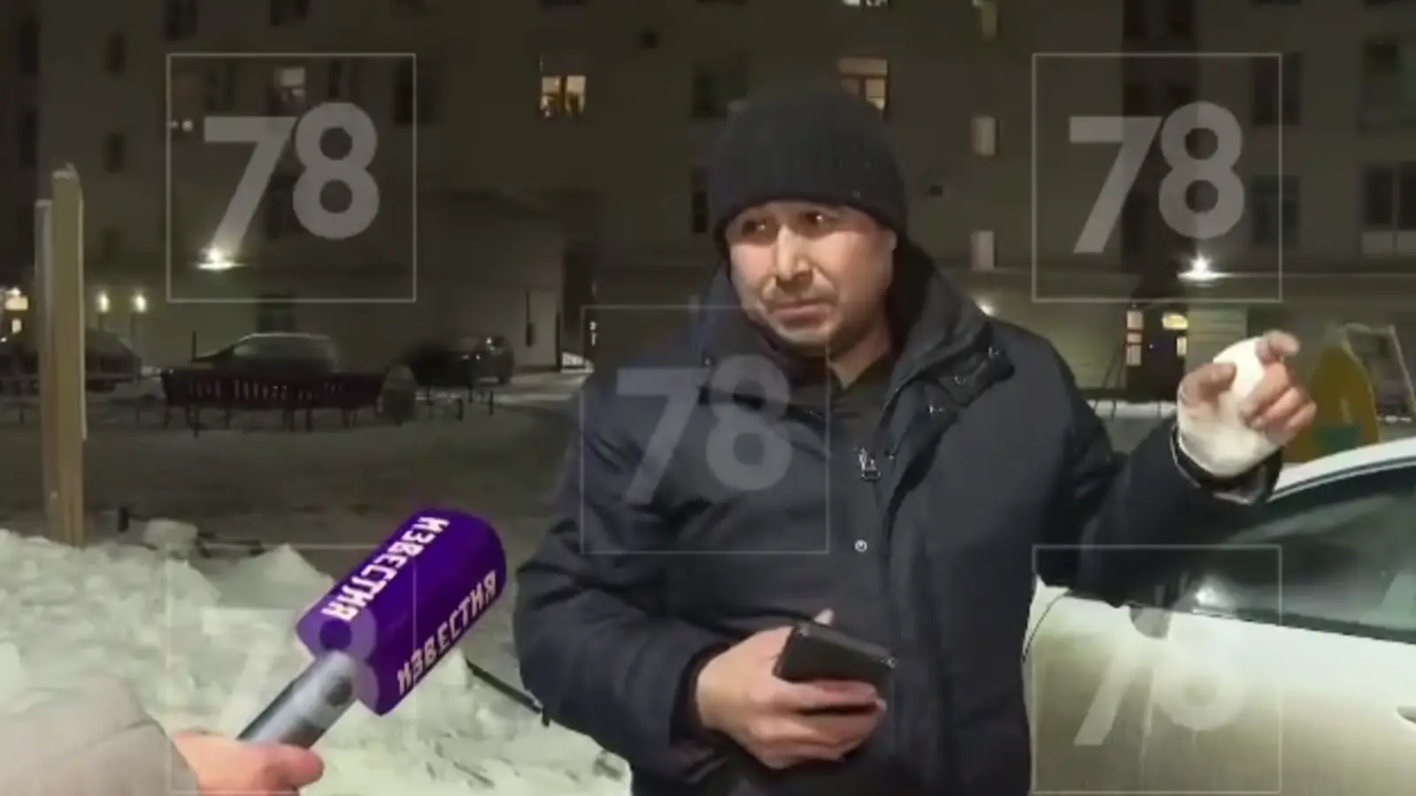 Uzbek young man saved a child who fell from the 7th floor