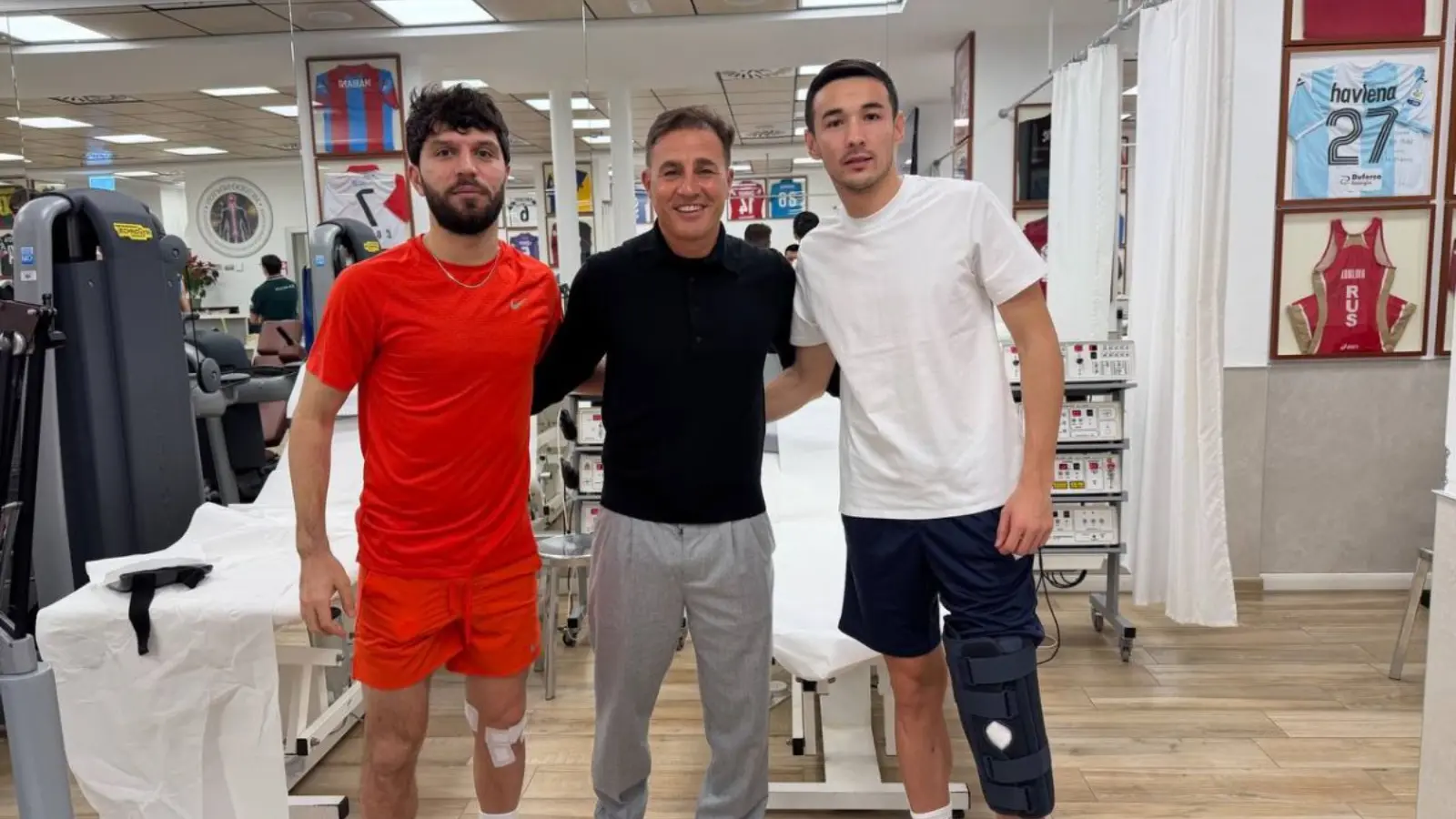 Masharipov and Aliqulov are recovering in Italy