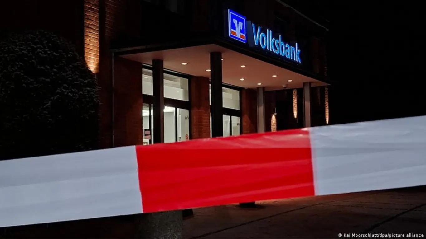 Fifth bank robbery in Germany