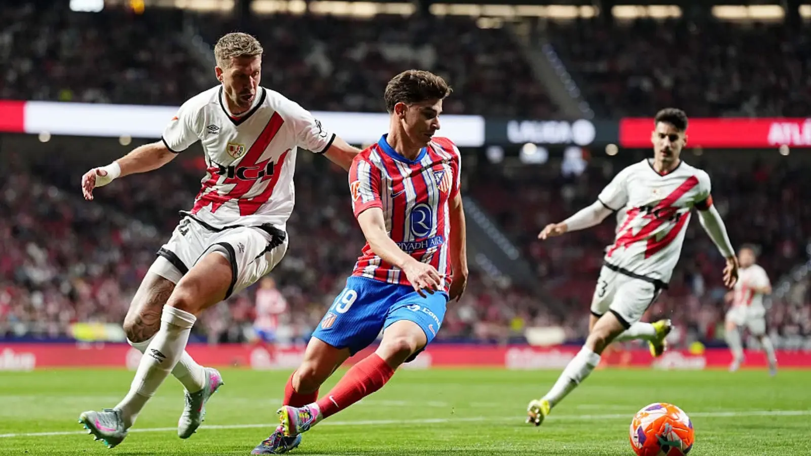 Atletico suffered a heavy defeat against Rayo Vallecano away