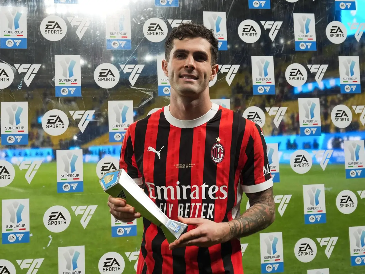 Pulisic adapting to life in Italy