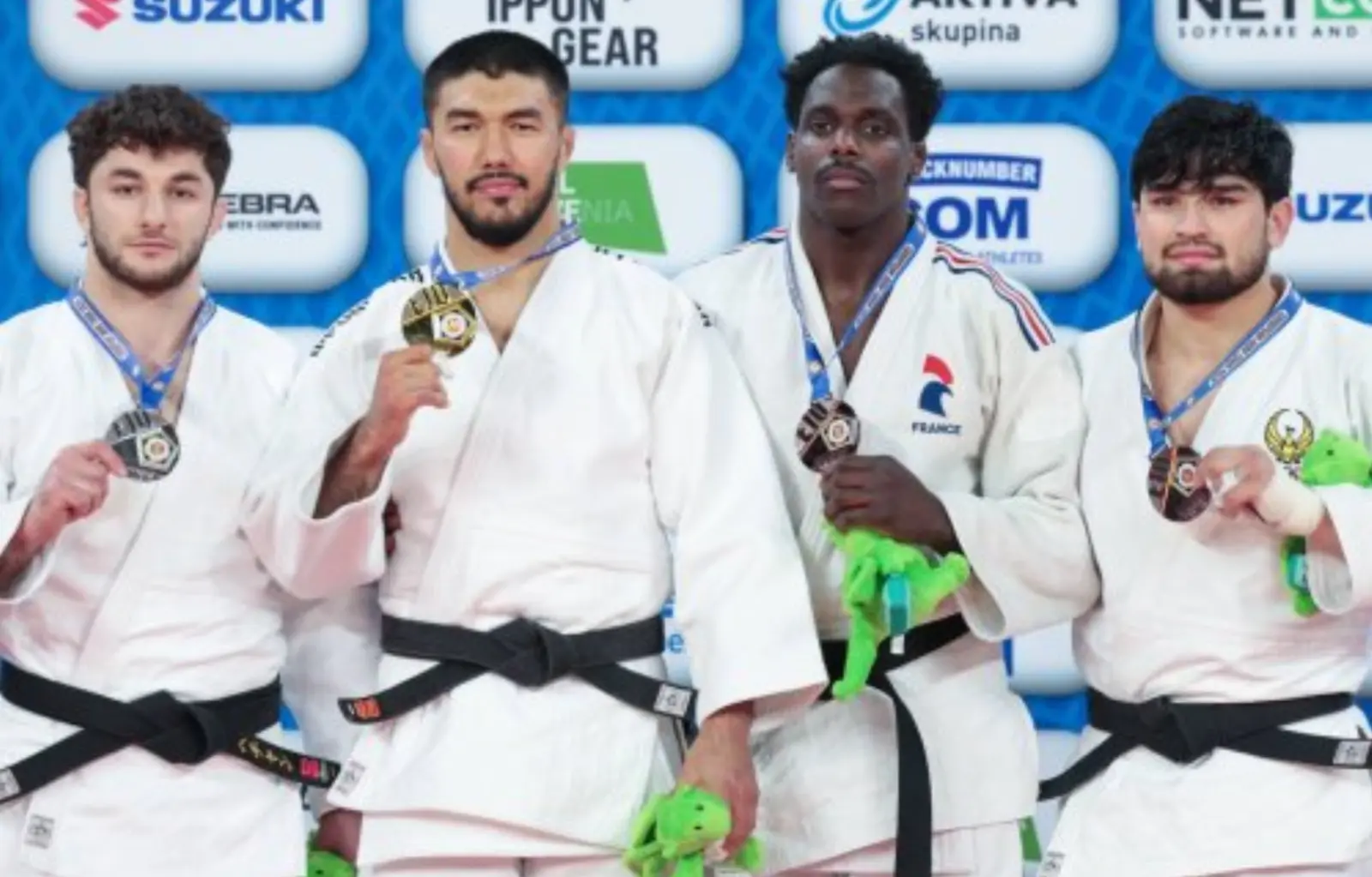 O‘zbekiston dzyudochilari Yevropa Kubogida ikkinchi o‘rinni egalladi