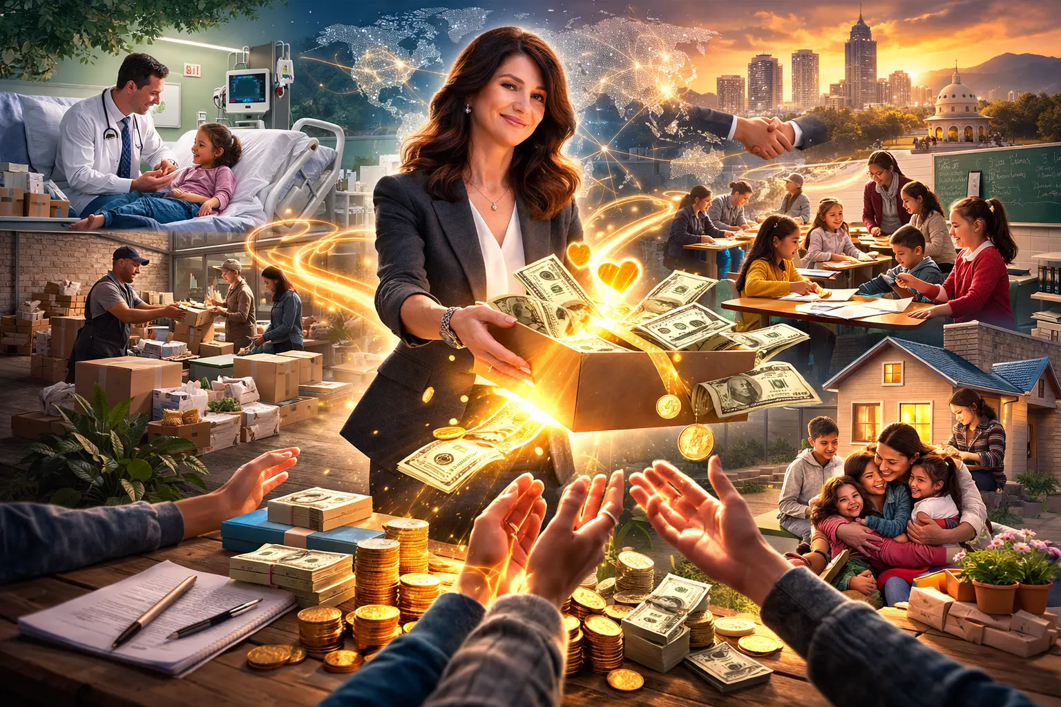 Mackenzie Scott dedicated her wealth to charity