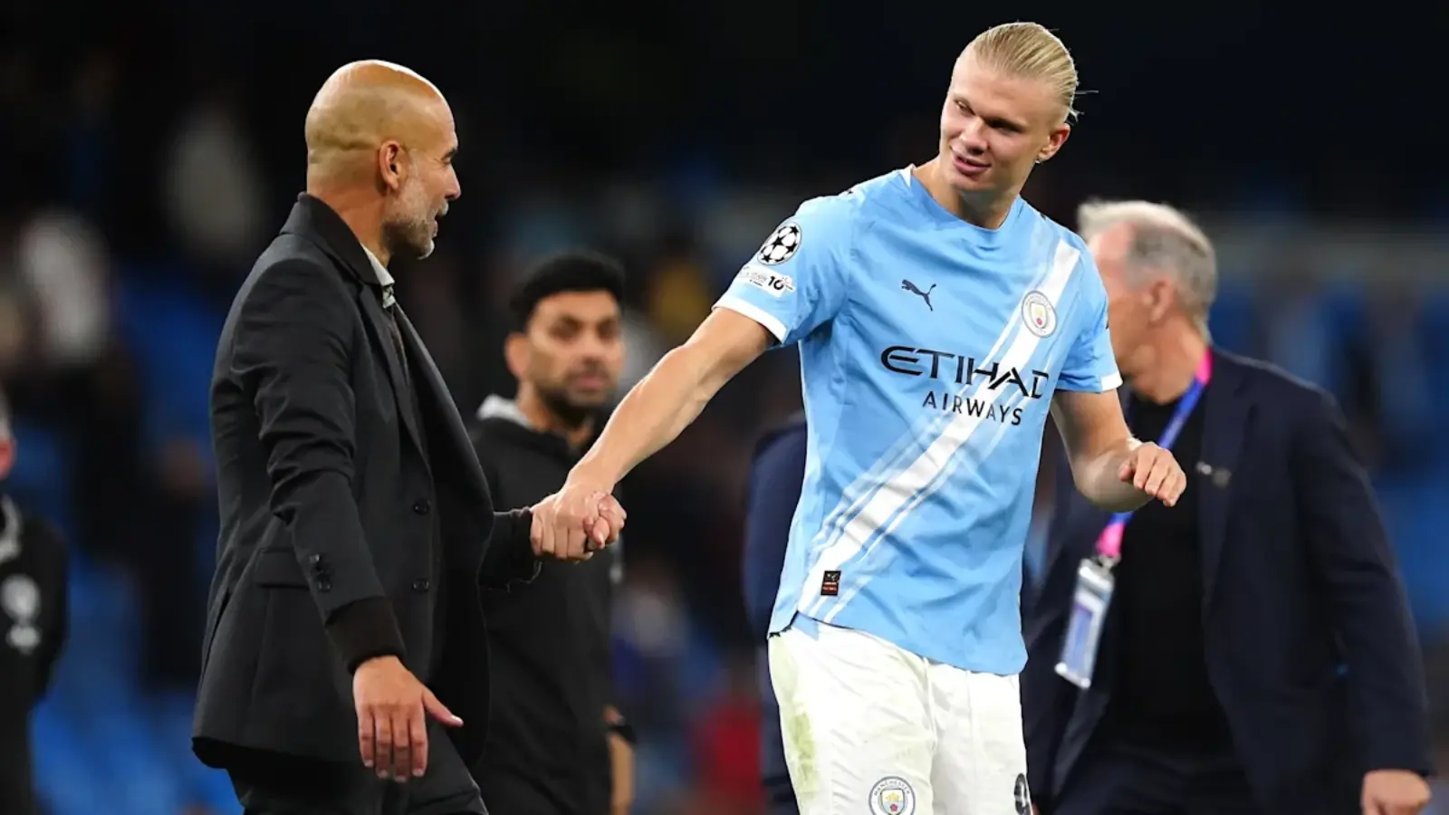 Gvardiola Xolandning chov og'rig'i haqida hazil bilan gapirdi