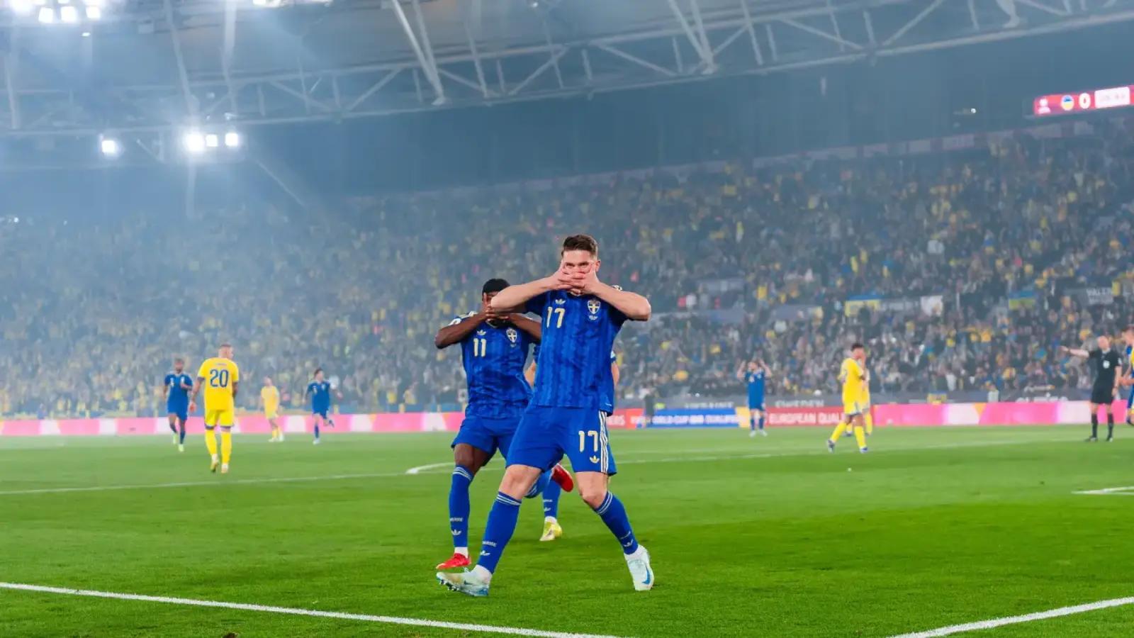 Sweden won against Ukraine and advanced to the final