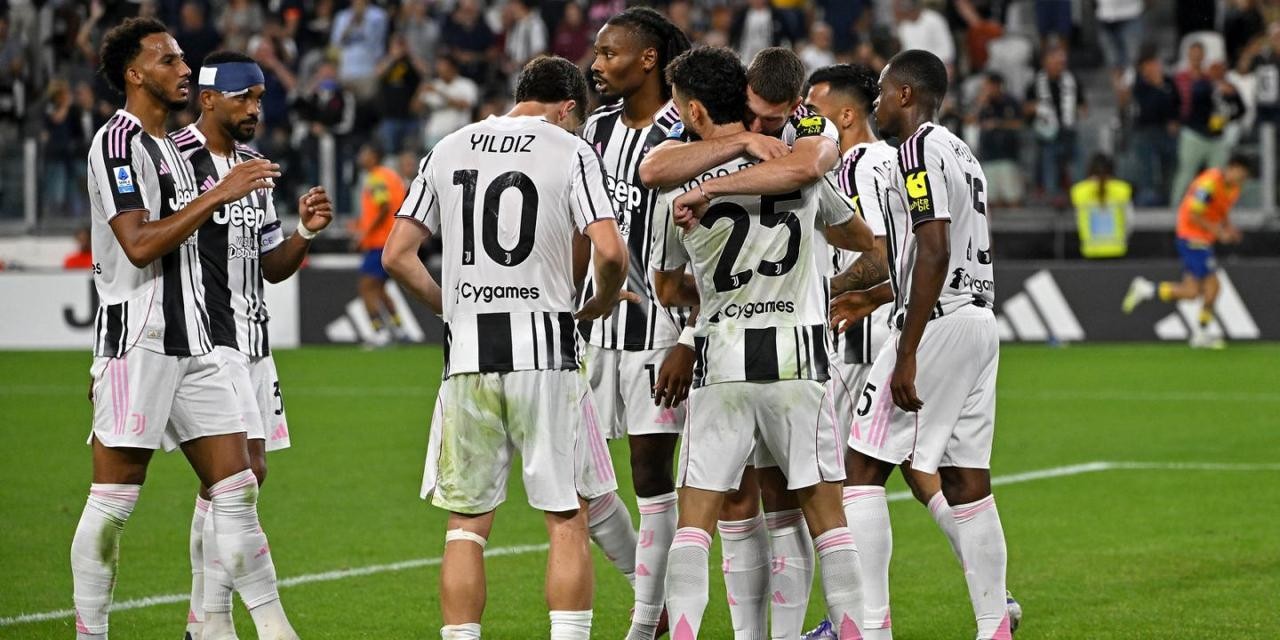 Juventus achieved a big victory over Pisa