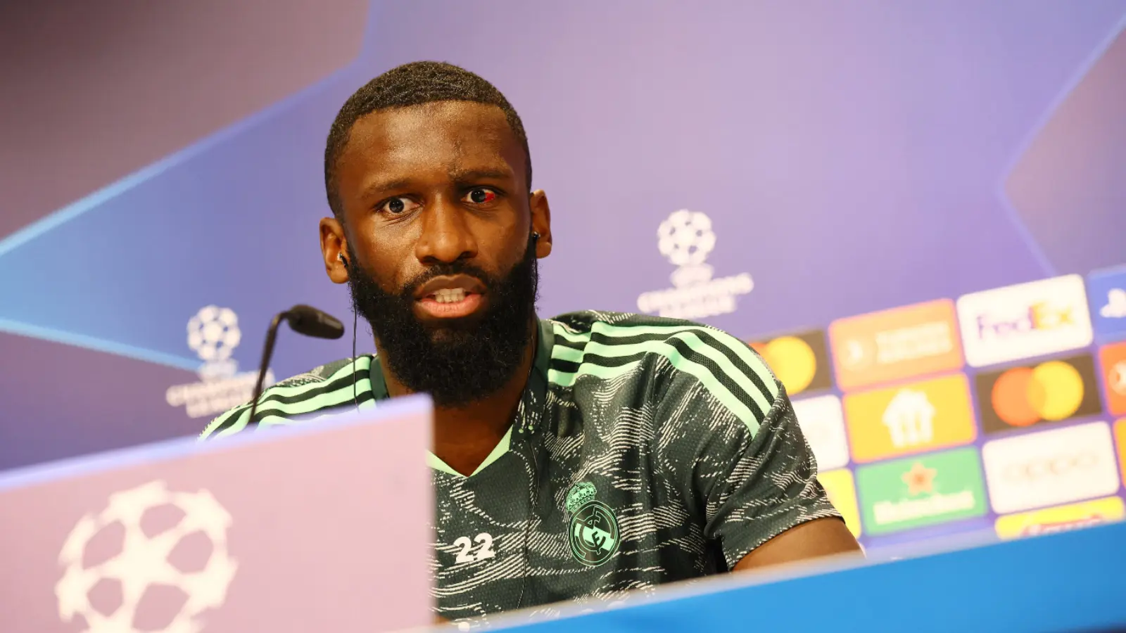 Ryudiger spoke about the incident of receiving a red card