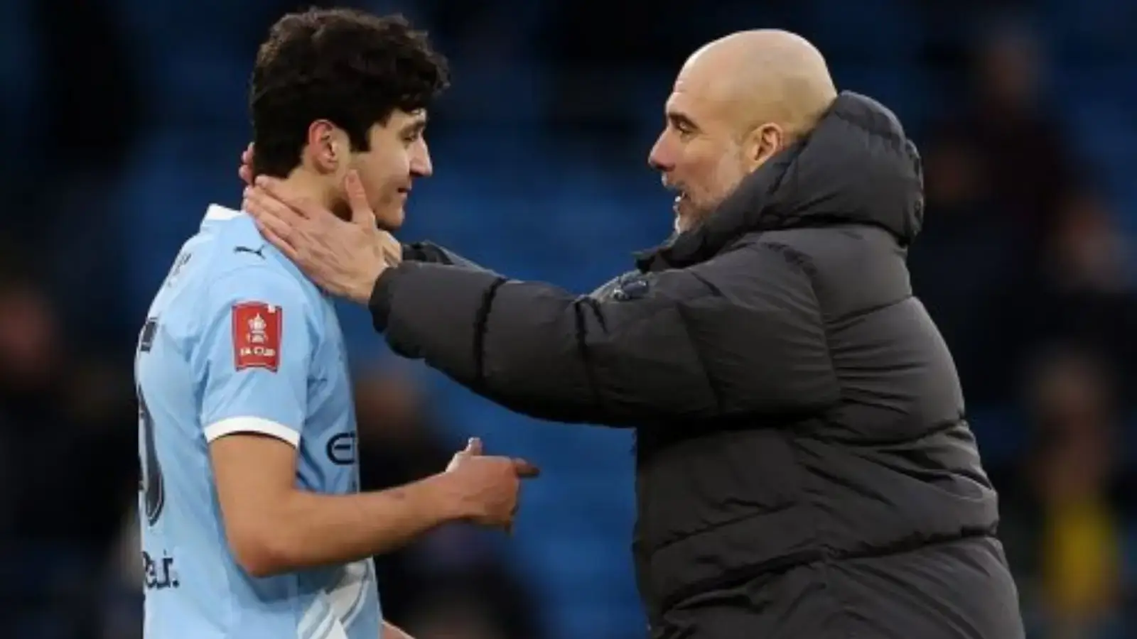 Manchester City drew with Nottingham Forest