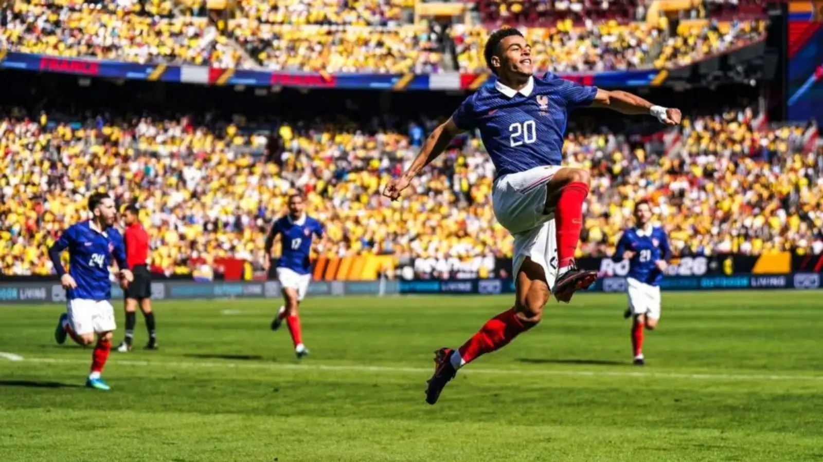 Fransiya terma jamoasi Kolumbiyani ishonchli mag'lub etdi