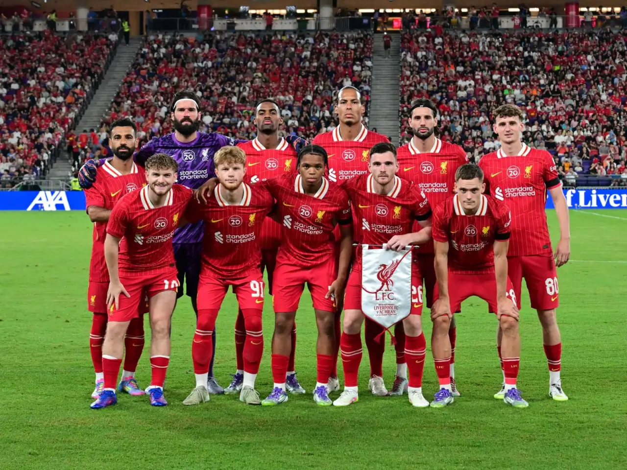 Liverpool made history by scoring three goals from corners