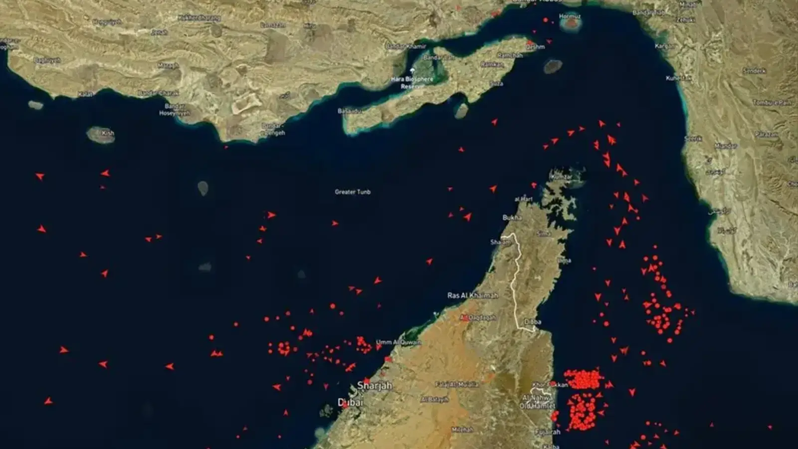 Oil export through the Hormuz Strait: Saudi Arabia leads