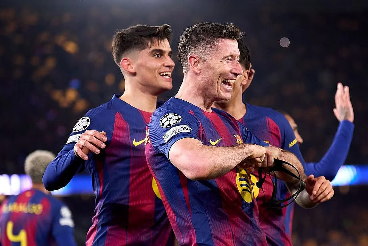 Левандовски забил гол 41 клубу в истории Лиги чемпионов