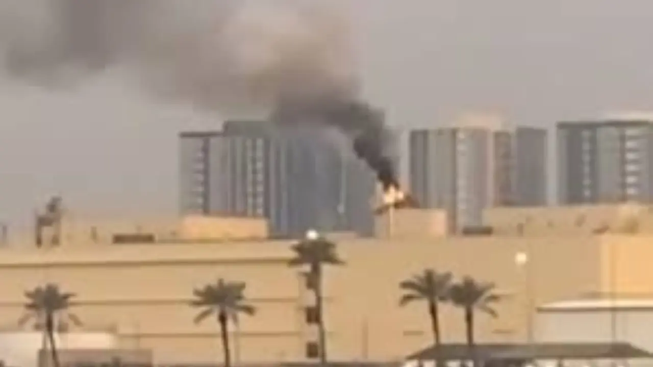 Bagdoddagi AQSh elchixonasiga dronlar bilan kuchli hujum bo'ldi