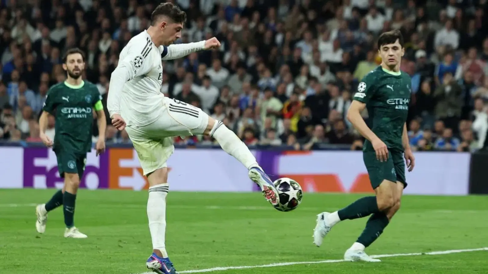 Valverdi is the main hero of Real Madrid's victory over Manchester City