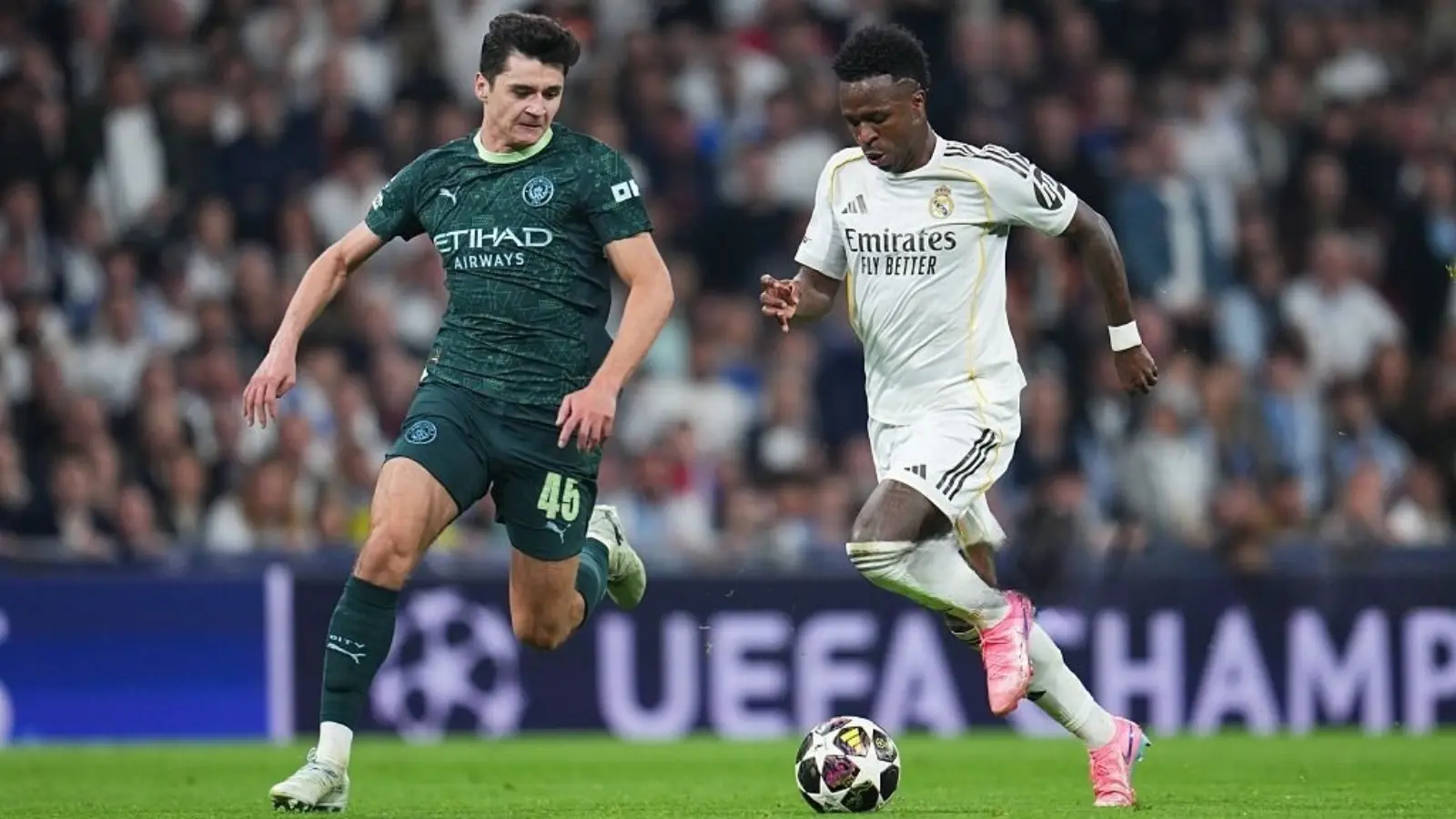 Real Madrid defeated Manchester City without conceding a goal