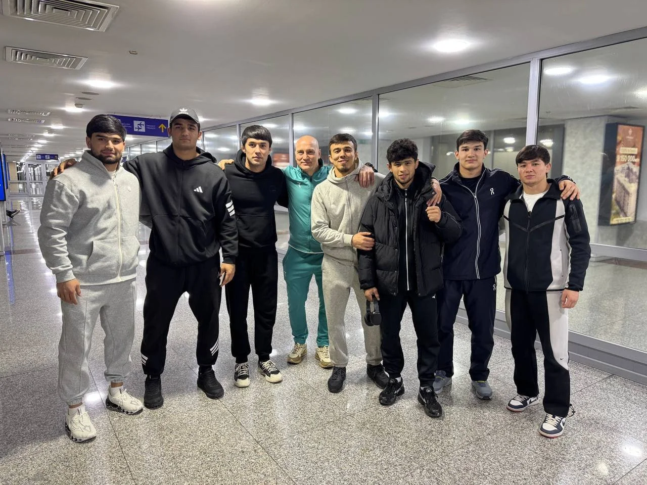 Uzbek athletes participating in the international judo tournament held in Warsaw