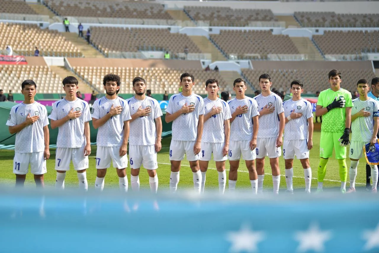 Uzbekistan youth national team plays against strong opponents in Antalya
