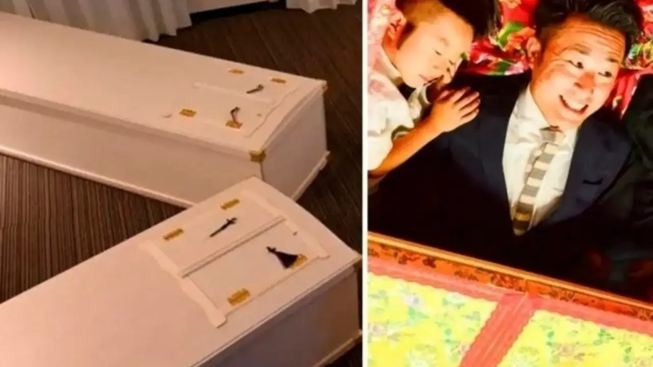 В Японии быстро набирает популярность «медитация в гробу»