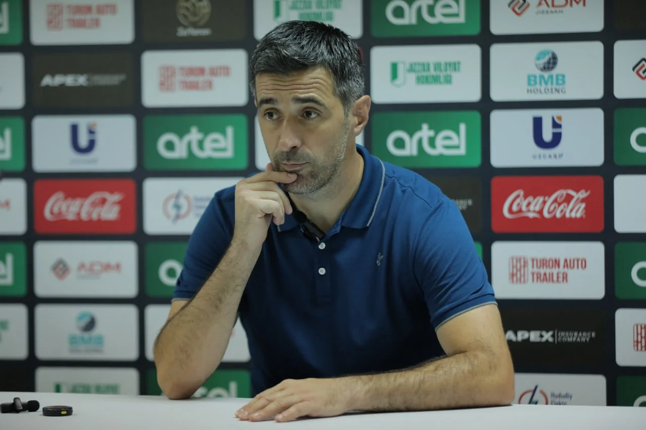 Sogdiana club of Jizzakh parted ways with Ivan Boskovich