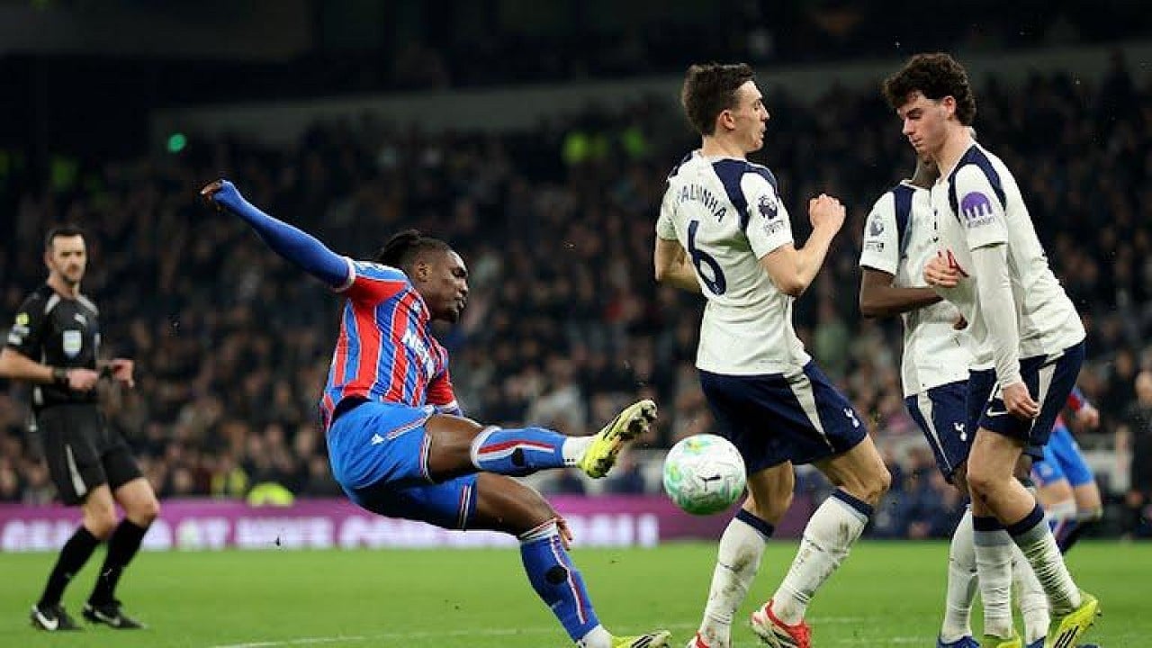Tottenham lost to Crystal Palace at home