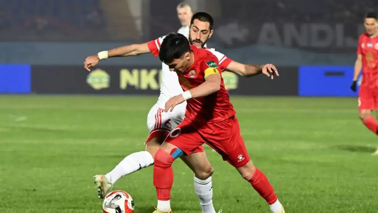 "Qizilqum" defeated "Andijon" 2:1