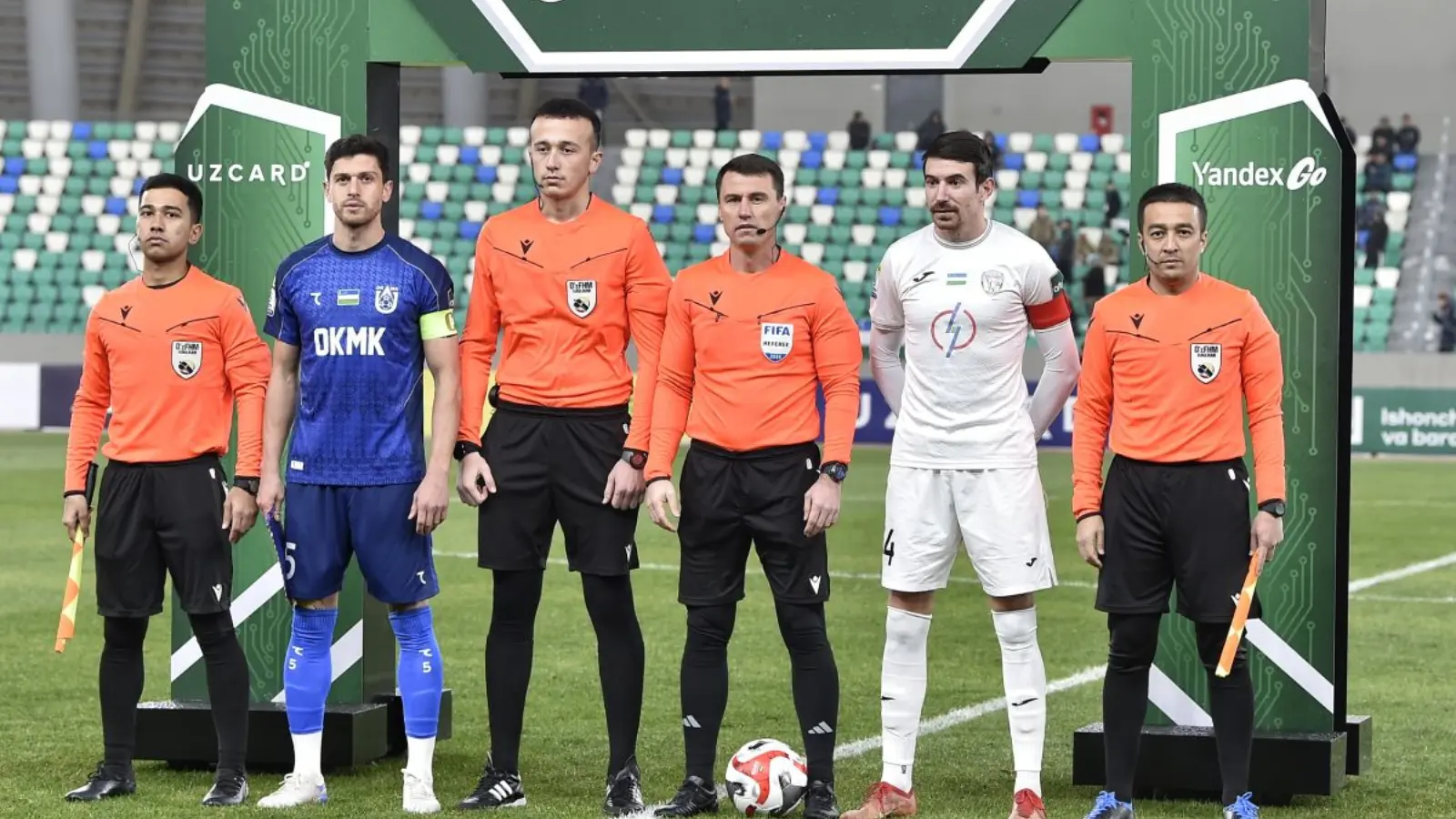 OKMK va So'gdijona o'yinida qiziqarli voqealar yuz berdi