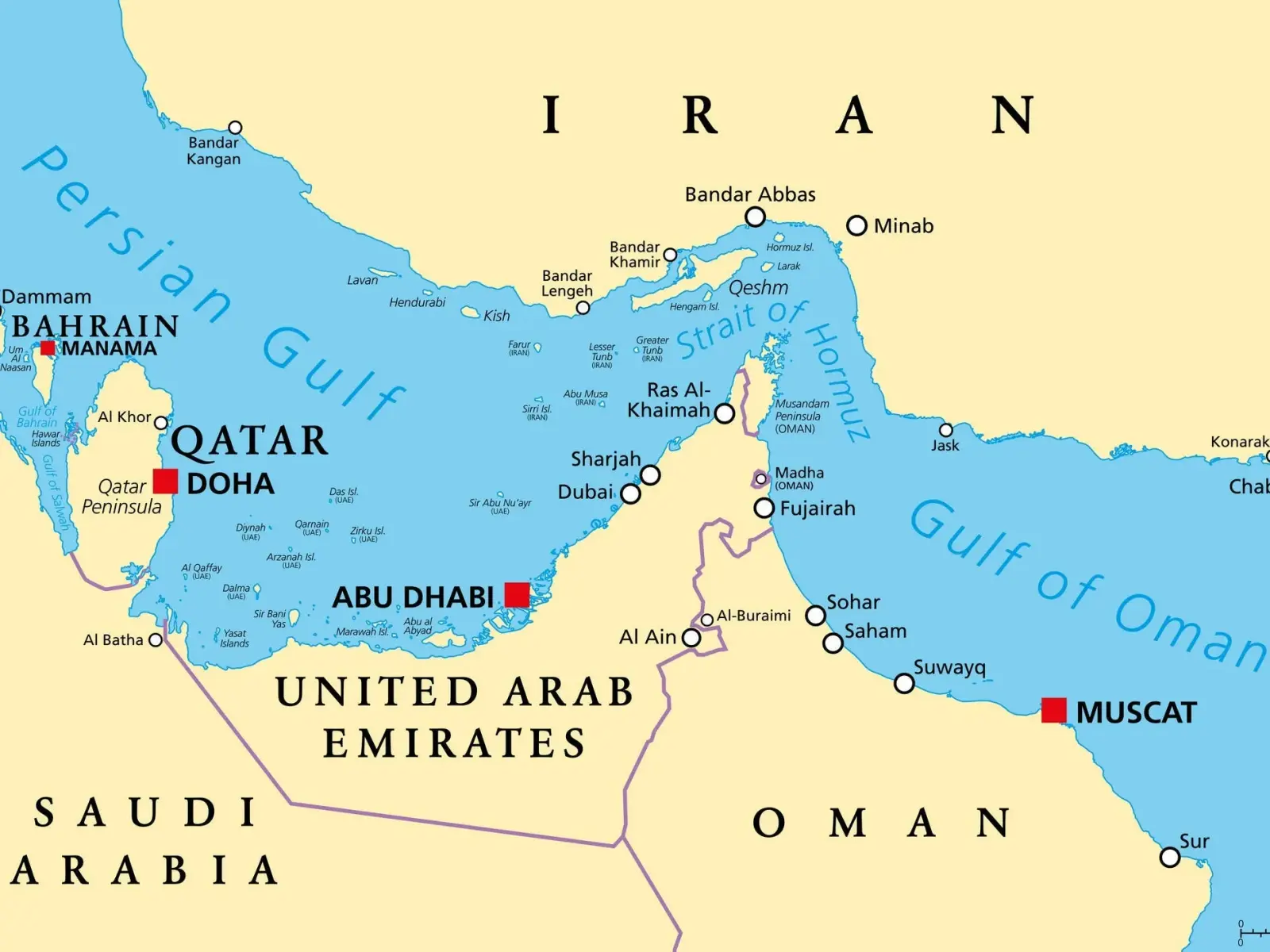 Иран избирательно разрешает проход через Ормузский пролив