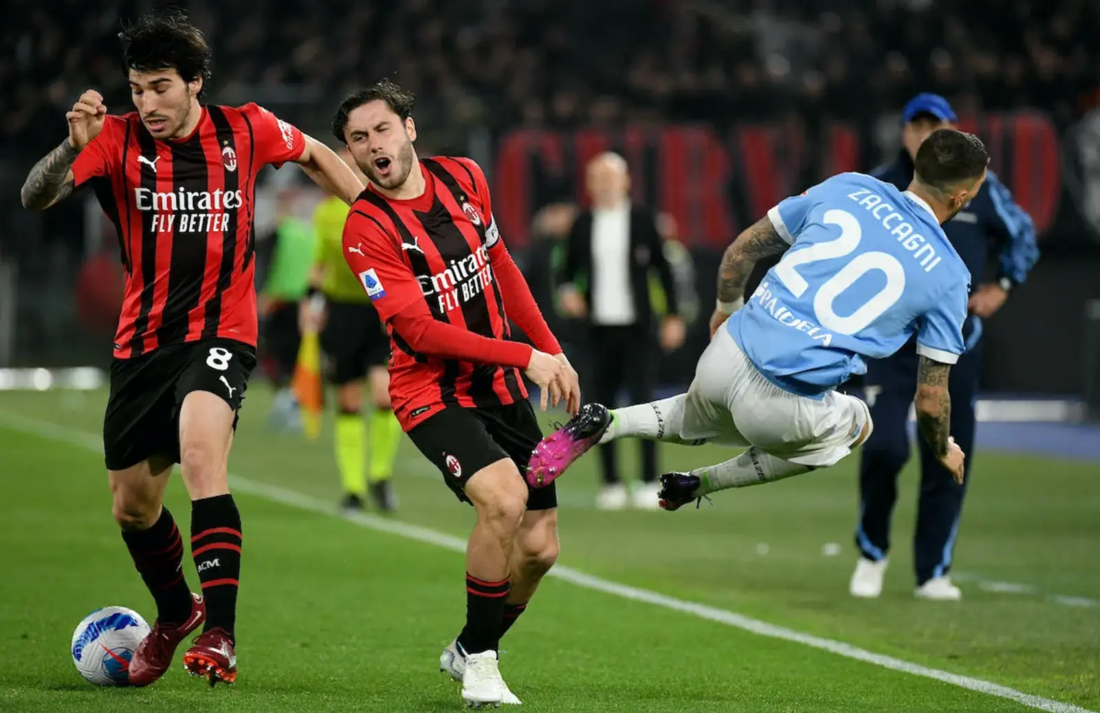 Lazio defeated Milan by a minimal score