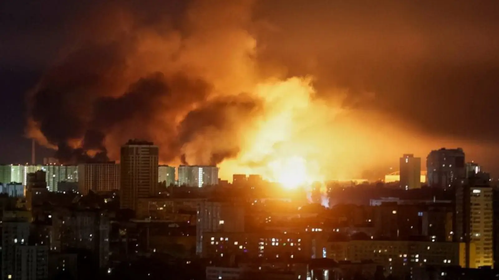 Rossiya Ukrainaga keng ko'lamli havo hujumini boshladi