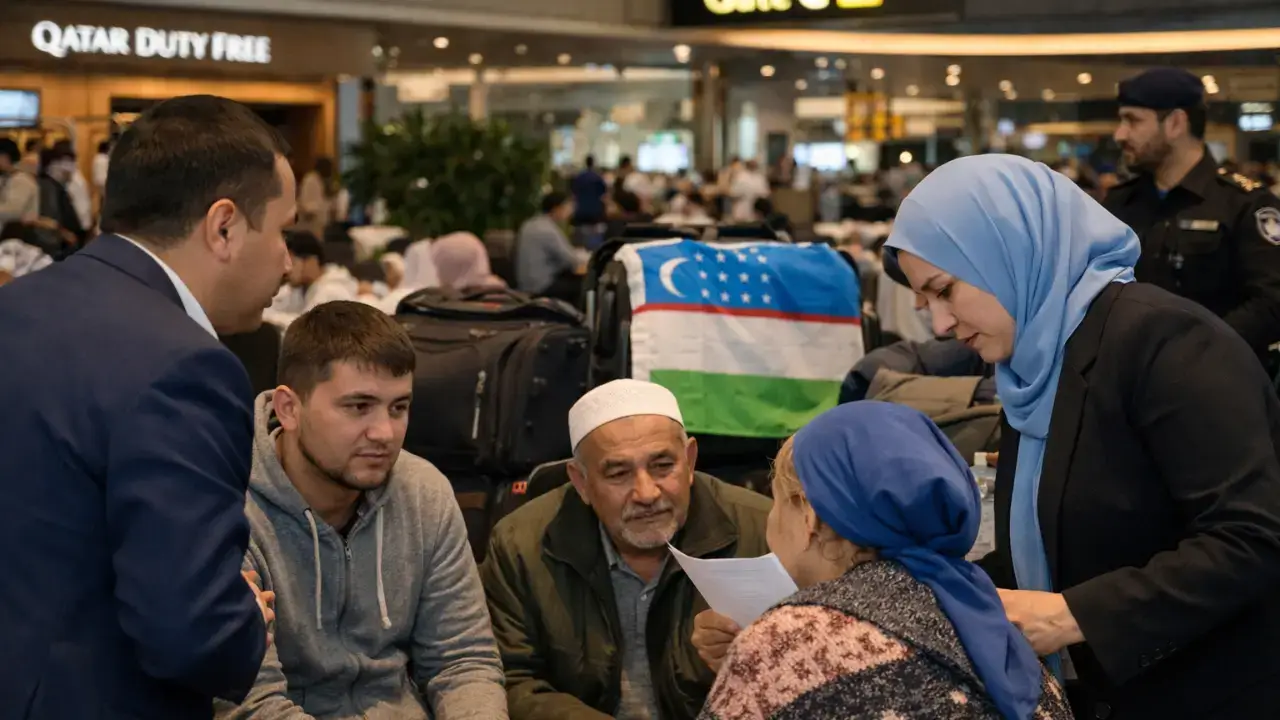 Qatar havo hududi yopilishi tufayli 48 o‘zbekistonlik Doha aeroportida qoldi