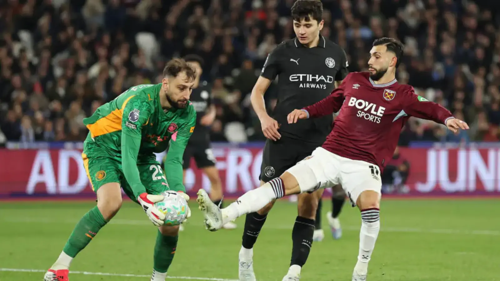 Матч Манчестер Сити и Вест Хэм завершился вничью