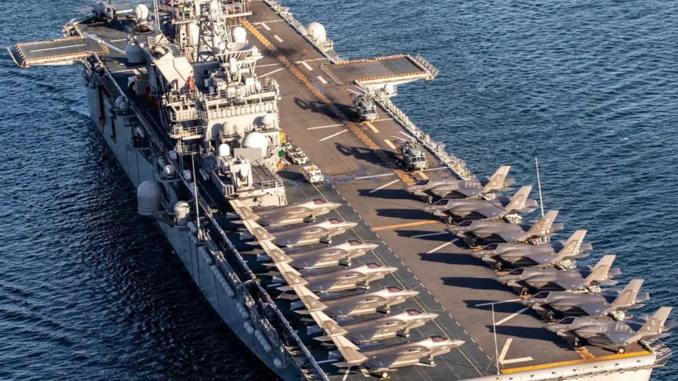 AQSHning Tripoli kemasi Eron tomon yigirma besh ming askar bilan yo'l oldi