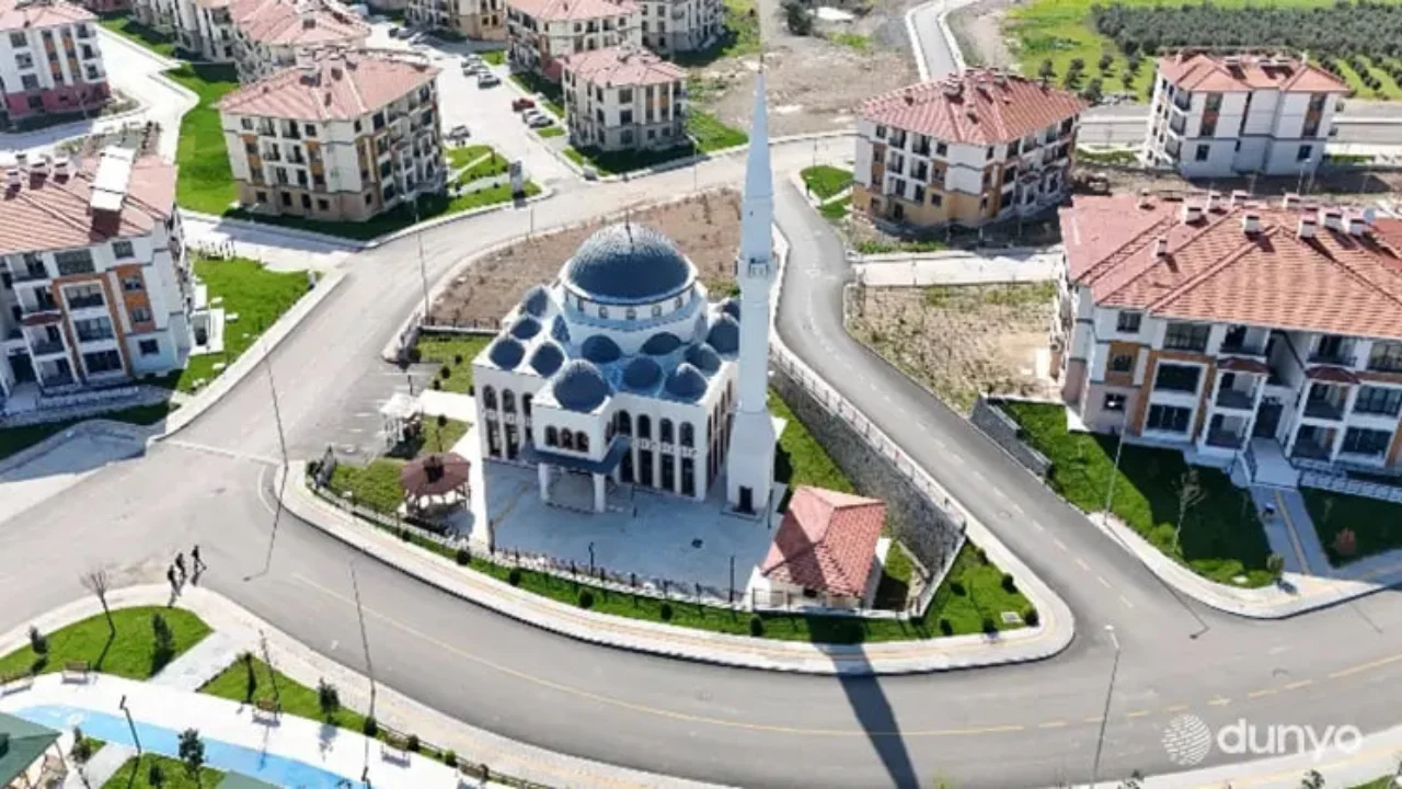 A new mosque named Bukhara has opened in Turkey's Hatay province