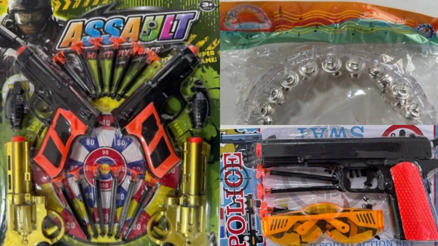 Toshkentda sifatsiz va xavfli bolalar o'yinchoqlari savdosi aniqlandi