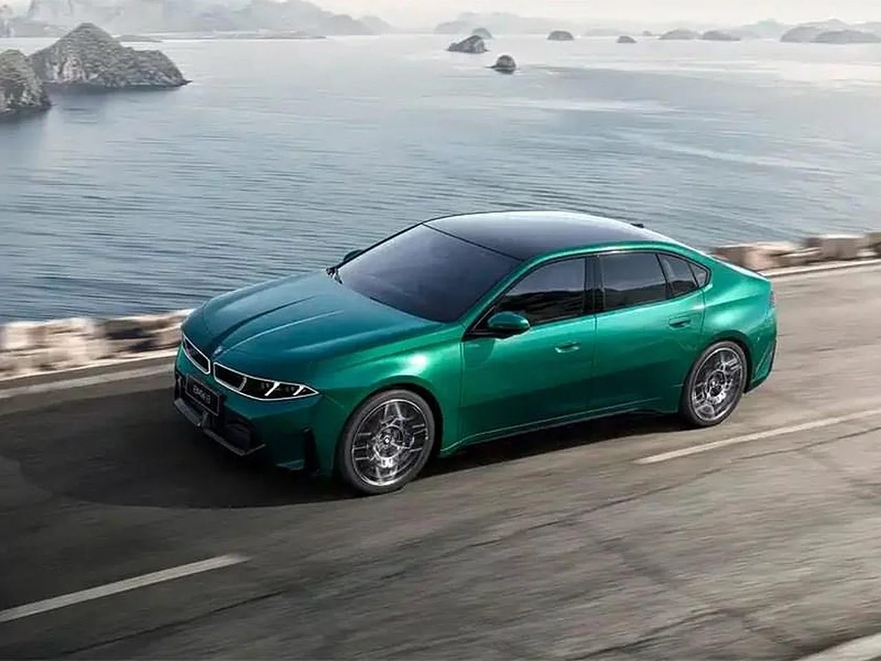 Компания BMW представит обновленный электрический седан в Пекине