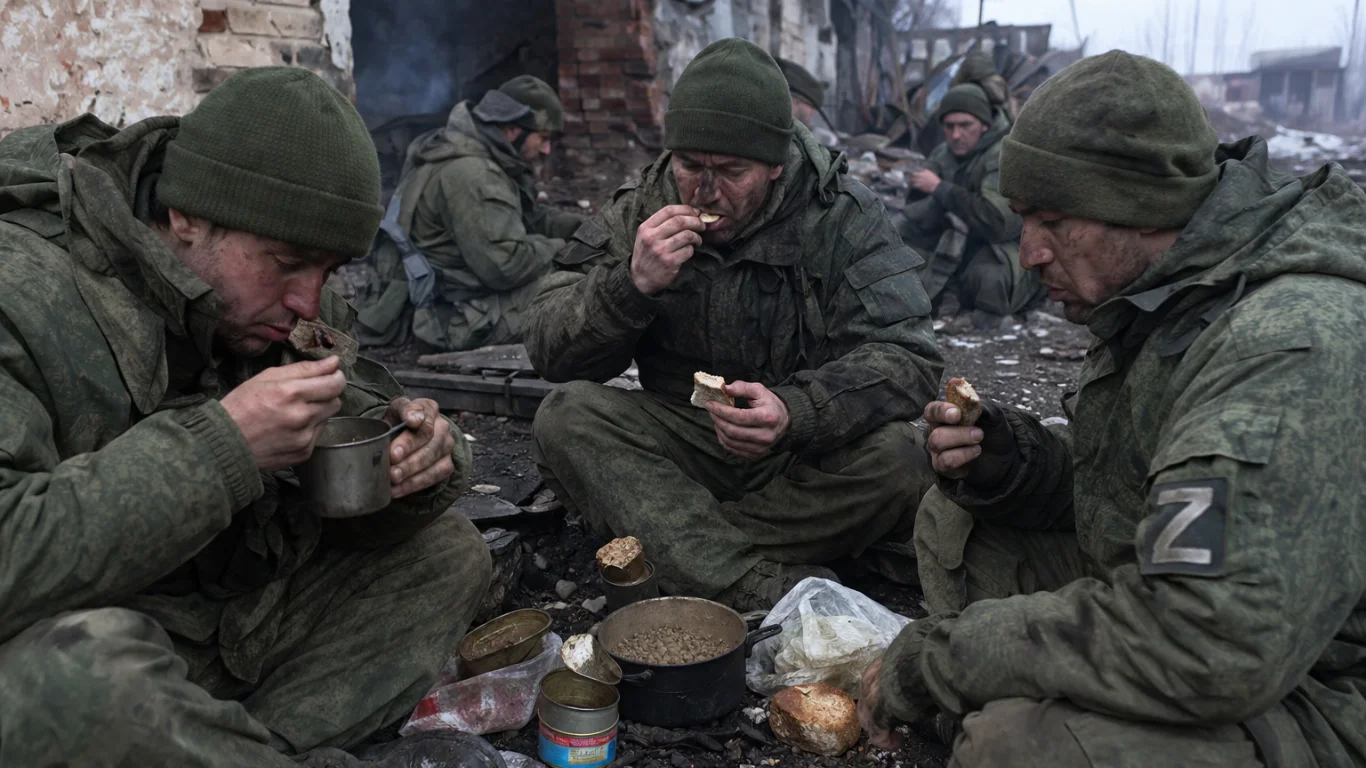 Rossiya armiyasida oziq-ovqat tanqisligi tufayli vahshiy holatlar kuzatilmoqda