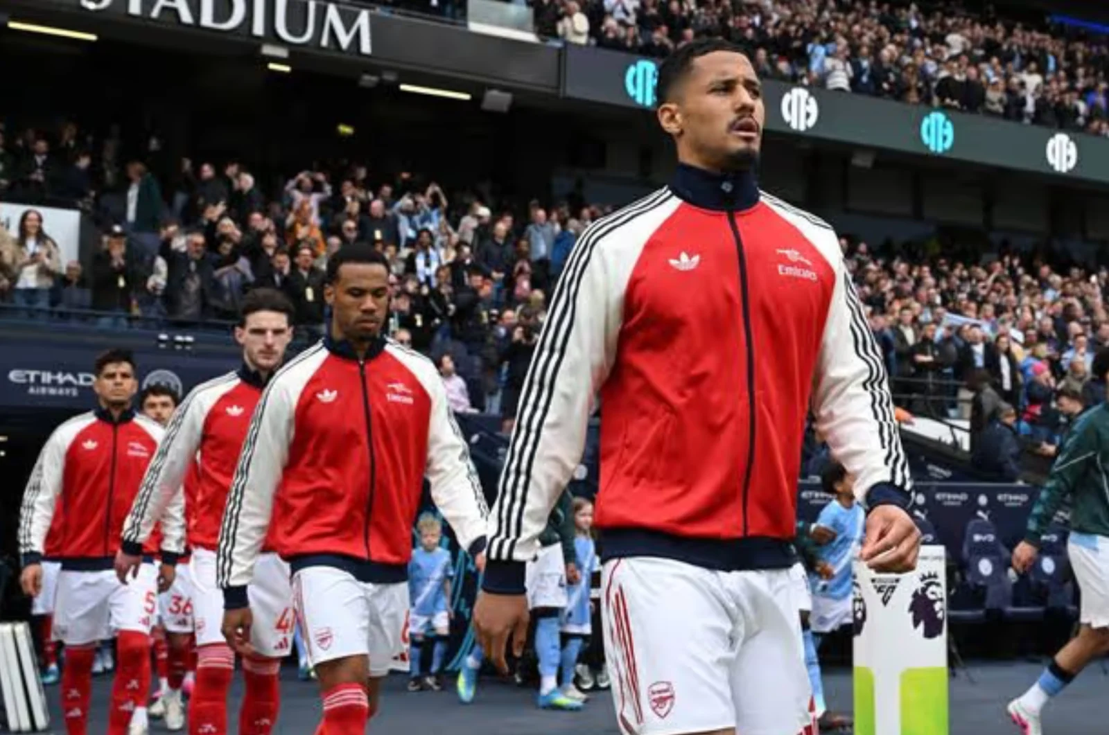 Vilyam Saliba Arsenalning bu mavsumda chempion bo'lishiga ishonadi