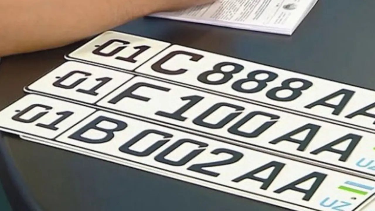 Avtomobil raqamlarini tanlash va xarid qilish tizimi takomillashtirildi