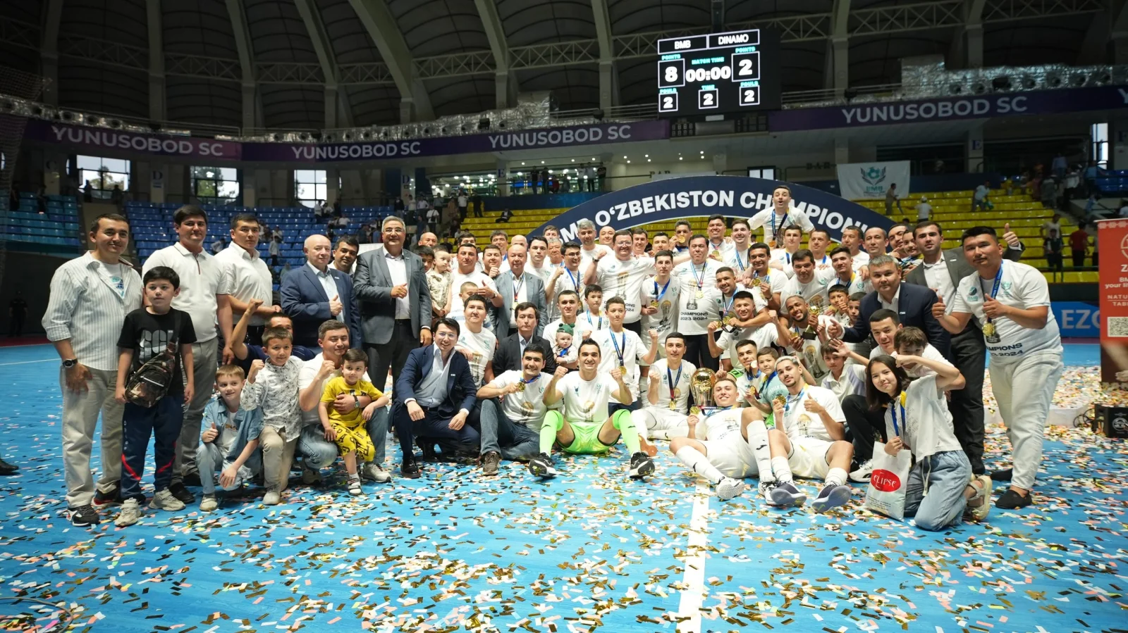 Команда BMB из Джизака досрочно стала чемпионом страны