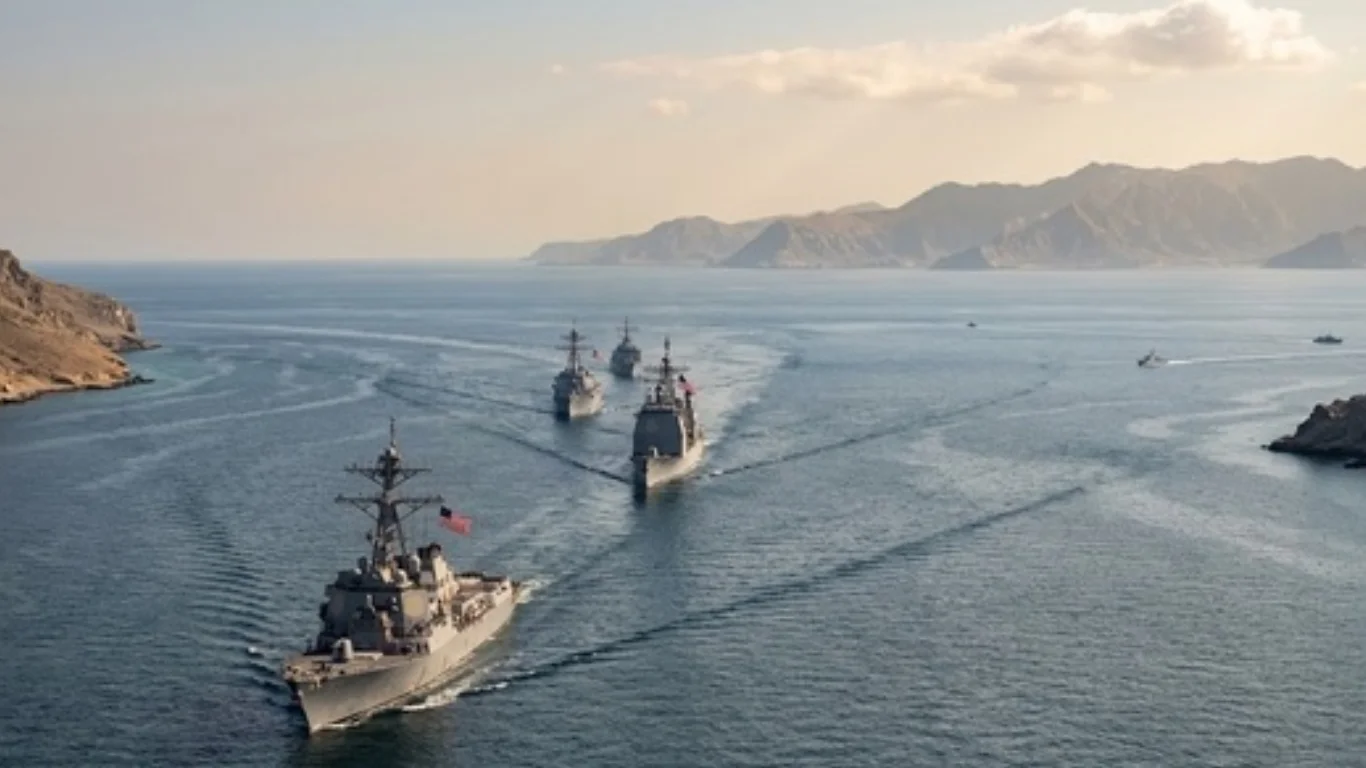 AQSH harbiy kemalari Hormuz bo‘g‘ozidagi minalarni zararsizlantirishga kirishdi