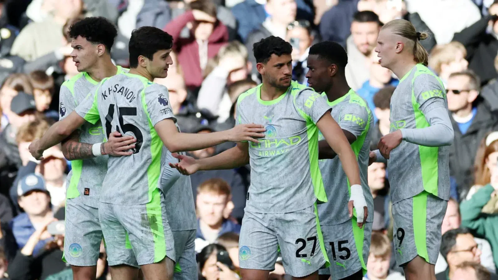 Manchester City won but Niko O'Reilly was injured