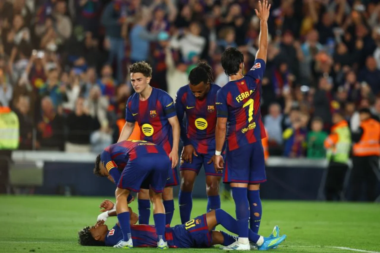 Barselona hujumchisi Lamin Yamal yengil jarohat tufayli mashg'ulotlardan chetlatildi