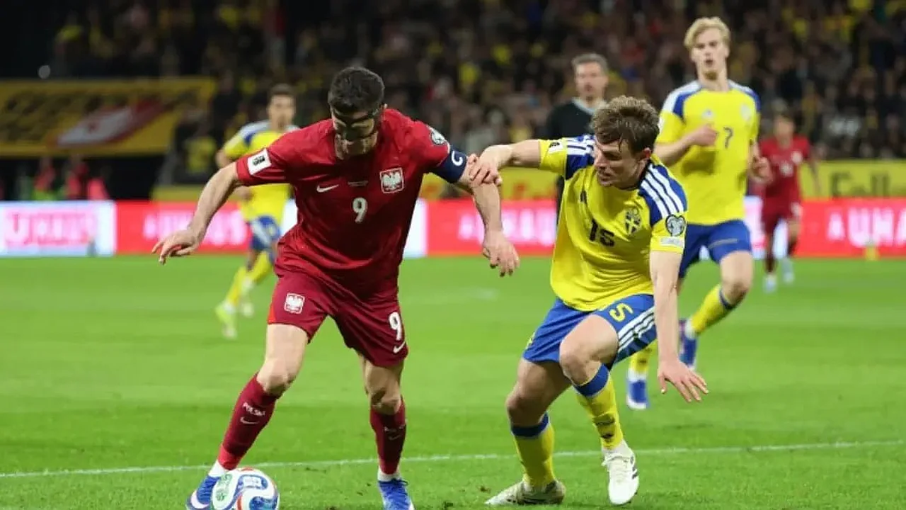 Sweden defeated Poland and approached the World Cup