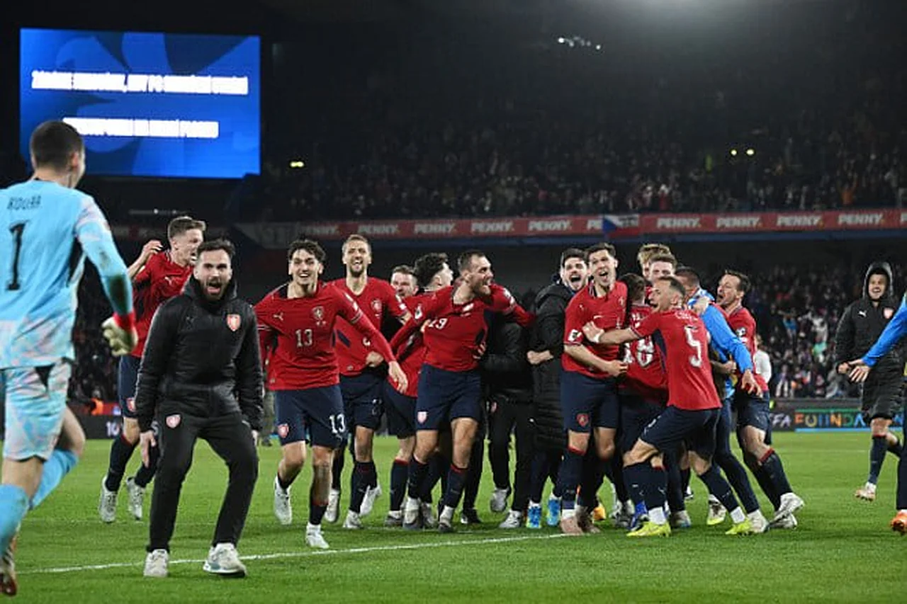 Czech Republic defeated Denmark on penalties to qualify for the World Cup