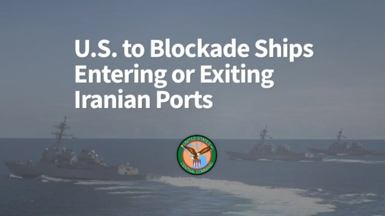 США ввели строгую морскую блокаду иранских портов