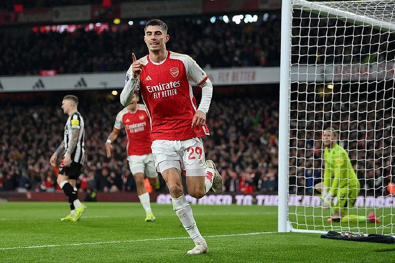 Arsenal o'z maydonida Nyu-Kastl jamoasini minimal hisobda mag'lub etdi