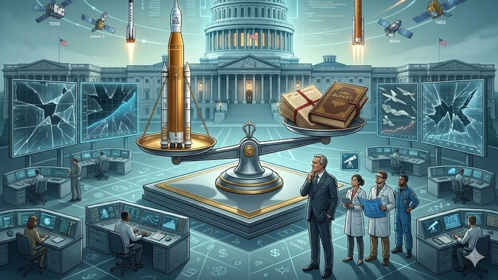 AQSH qonunchilari NASA byudjetini qisqartirish haqidagi taklifni rad etdi