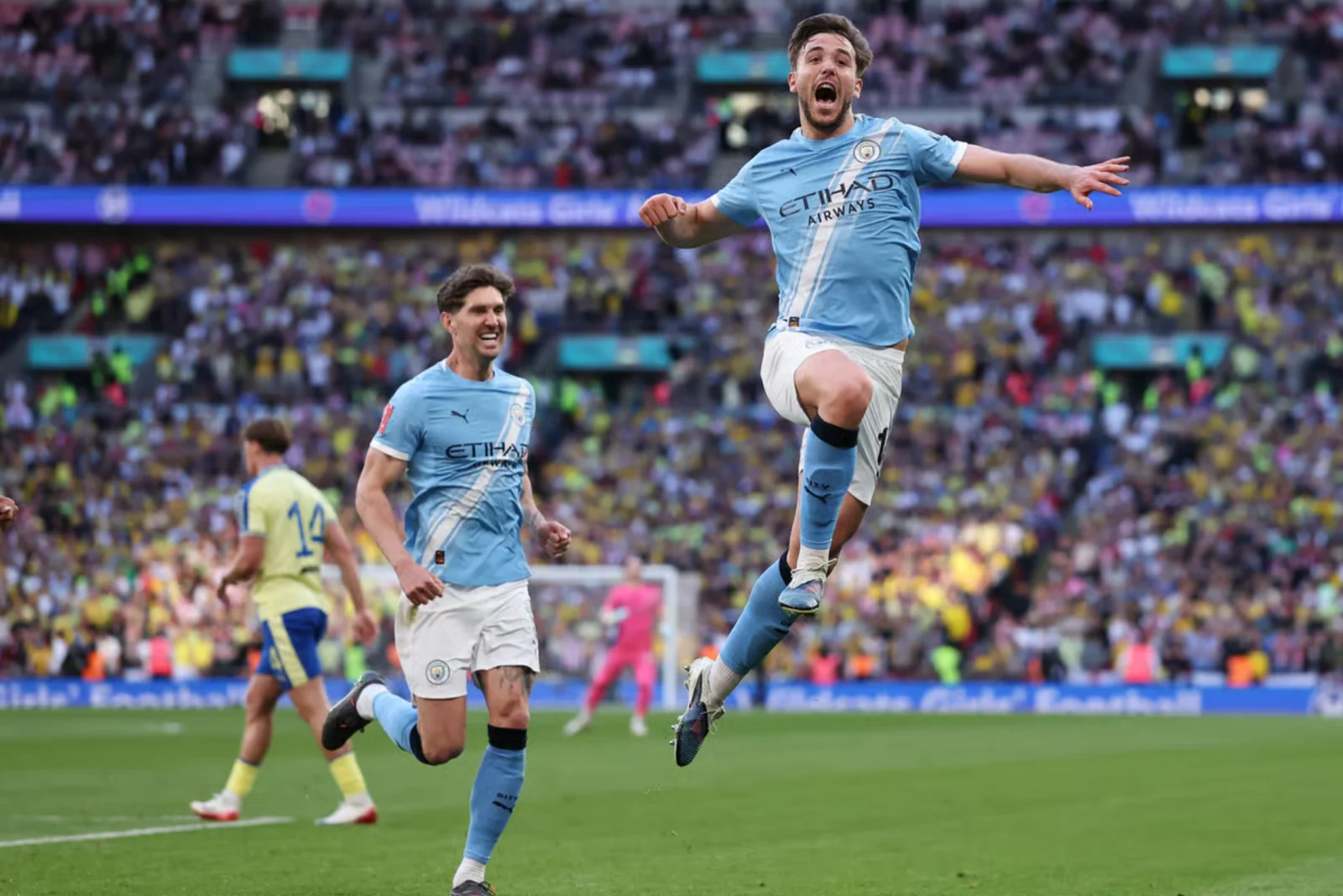 "Manchester Siti" "Sautgempton"ni mag'lub etib final yo'llanmasini qo'lga kiritdi