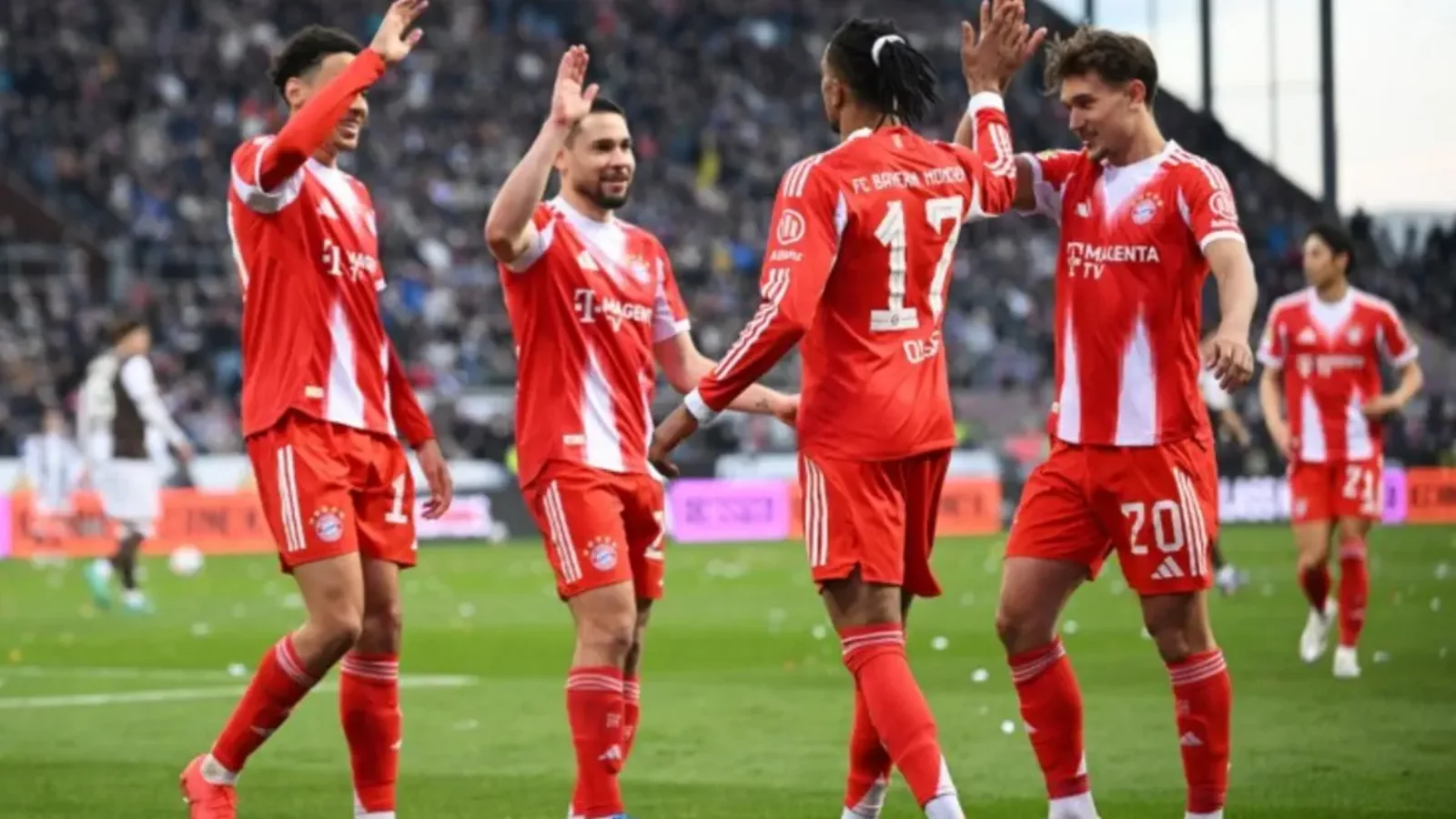 Бавария разгромила Санкт-Паули на выезде с крупным счетом